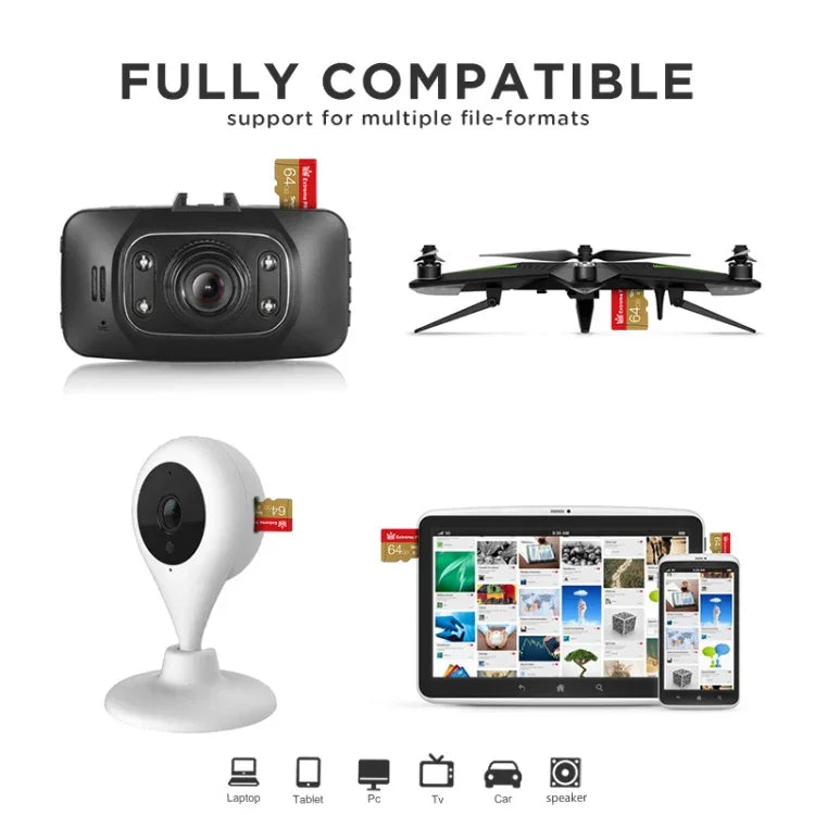 Thẻ nhớ giám sát camera điện thoại King Card RY032G518, 16GB, 32GB, 64GB, 128GB