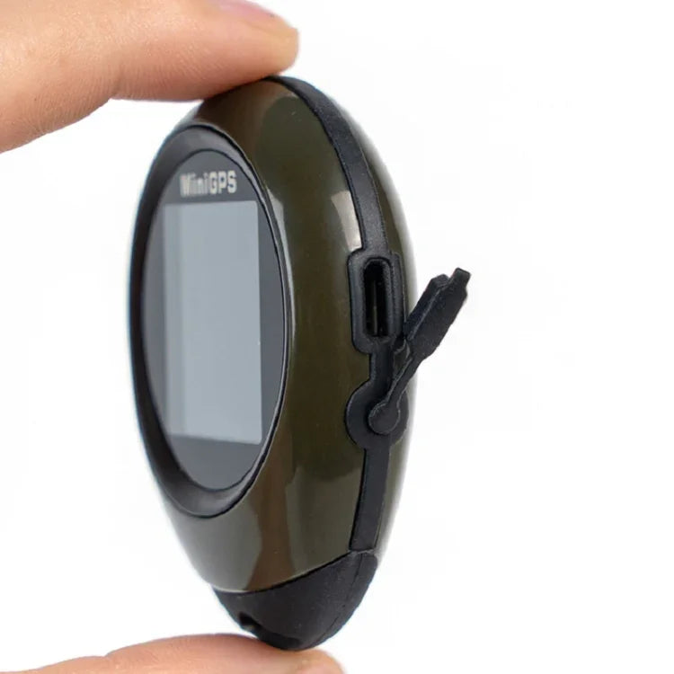 Thiết bị định vị GPS mini la bàn leo núi ngoài trời, KH-12