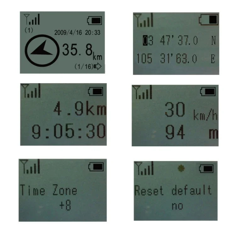 Thiết bị định vị GPS mini la bàn leo núi ngoài trời, KH-12