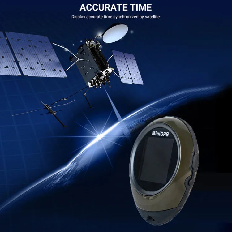 Thiết bị định vị GPS mini la bàn leo núi ngoài trời, KH-12