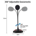 Micro condenser cần gập để bàn MI520 cho máy tính, phiên bản USB có đèn RGB thở