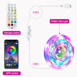 Dải đèn LED Symphony điều khiển từ xa 2.4G, chiều dài: 2m 28 đèn LED, 3m 42 đèn LED, 4m 56 đèn LED, 5m 70 đèn LED, 7.5m 105 đèn LED, 10m 140 đèn LED