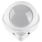 Đèn cầu thang tự động sạc LED DMK-022PL, ánh sáng vàng, ánh sáng trắng