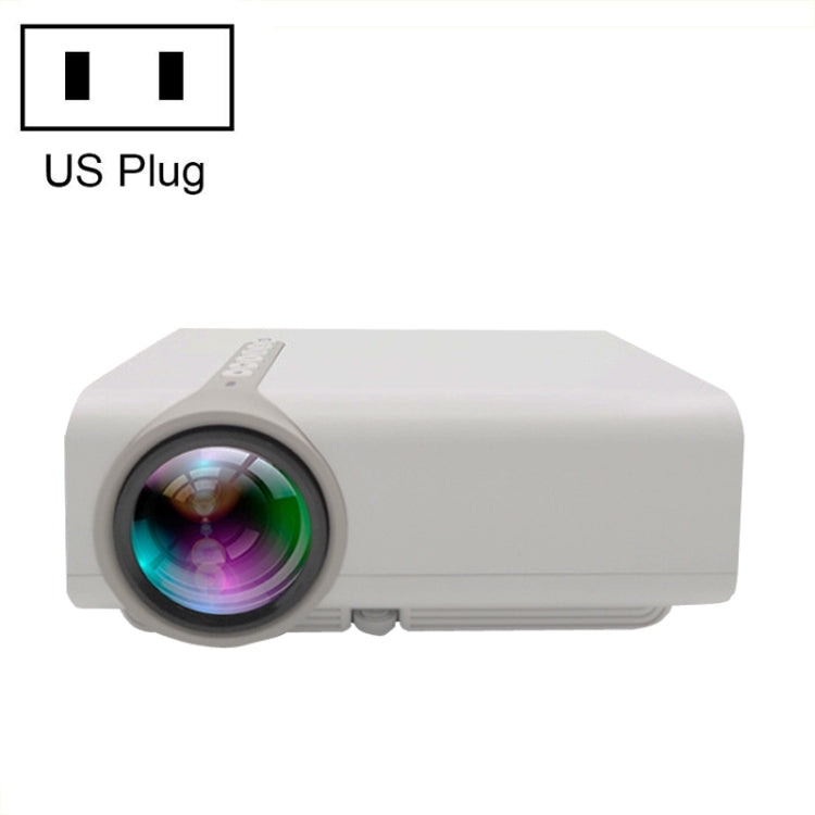 Máy chiếu nhỏ LED gia đình YG530 HD 1080P, Phích cắm US, Phích cắm EU, Phích cắm UK, Phích cắm AU