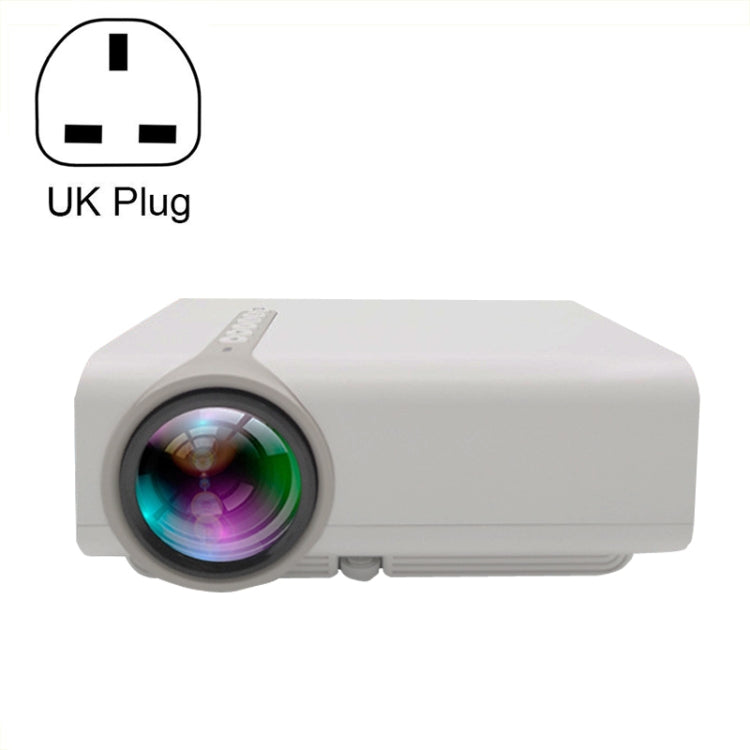 Máy chiếu nhỏ LED gia đình YG530 HD 1080P, Phích cắm US, Phích cắm EU, Phích cắm UK, Phích cắm AU