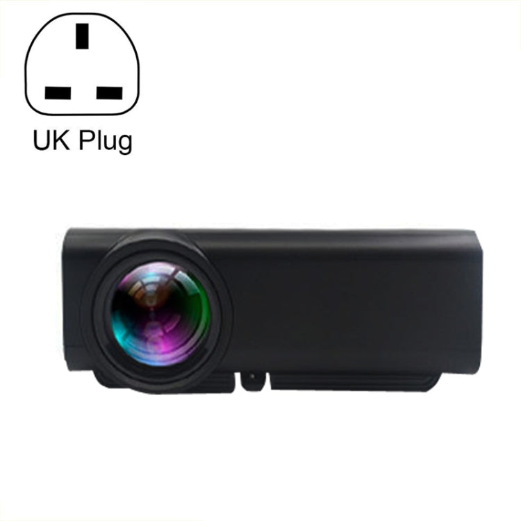 Máy chiếu nhỏ LED gia đình YG530 HD 1080P, Phích cắm US, Phích cắm EU, Phích cắm UK, Phích cắm AU