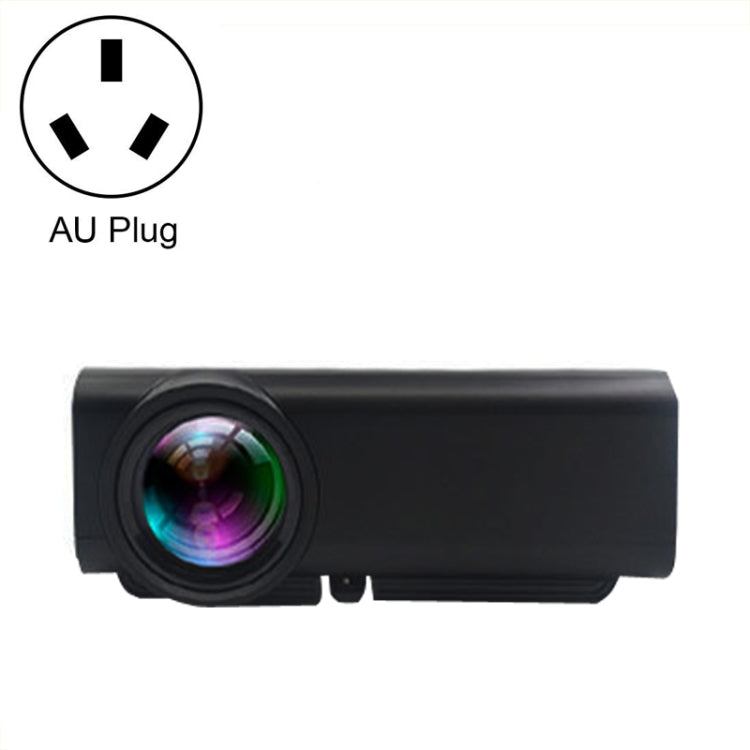 Máy chiếu nhỏ LED gia đình YG530 HD 1080P, Phích cắm US, Phích cắm EU, Phích cắm UK, Phích cắm AU