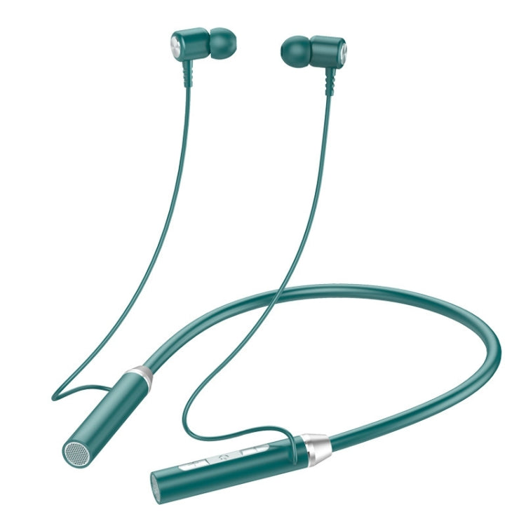 Tai nghe không dây Bluetooth gắn cổ BT-63, Xanh lá, Đen, Xanh dương, Đỏ, Hồng, Trắng