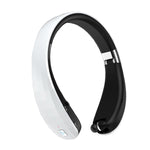 Tai nghe Bluetooth gập gắn cổ có thể kéo dài, Đen, Trắng