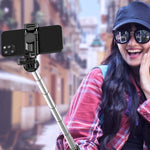 Gậy tự sướng Bluetooth không dây chân đế livestream có thể kéo dài, Thông số kỹ thuật:, Q05 (màu đen), Q05S (màu đen có đèn chiếu sáng)