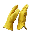 1 đôi găng tay an toàn da thật làm vườn ngoài trời JJ-5002, kích cỡ: S, M, L, XL