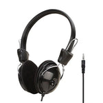 Tai nghe máy tính văn phòng lớp học trực tuyến Soyto SY808MV, chiều dài cáp: 1.6m, 3.5mm màu đen, 6.5mm màu đen