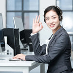 Tai nghe máy tính văn phòng lớp học trực tuyến Soyto SY808MV, chiều dài cáp: 1.6m, 3.5mm màu đen, 6.5mm màu đen