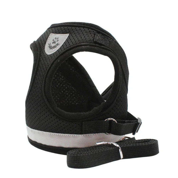 Dây Đeo Ngực Thú Cưng BL-844 Dây Dắt Chó Thoáng Khí Phản Quang, Kích Thước:, XS, S, M, L, XL