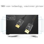 Cáp màn hình DisplayPort DP1.4 phiên bản 8K đực sang đực, dài 0,5m, 1m, 1,5m, 2m, 3m, 5m, 7m, 10m