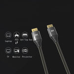 Cáp màn hình DisplayPort DP1.4 phiên bản 8K đực sang đực, dài 0,5m, 1m, 1,5m, 2m, 3m, 5m, 7m, 10m