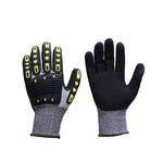 Găng tay đạp xe ngoài trời TPR chống cắt, chống mài mòn, S, M, L, XL