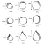 Stainless Steel Biscuit Mold, 30 PCS / Set, 27 PCS / Set