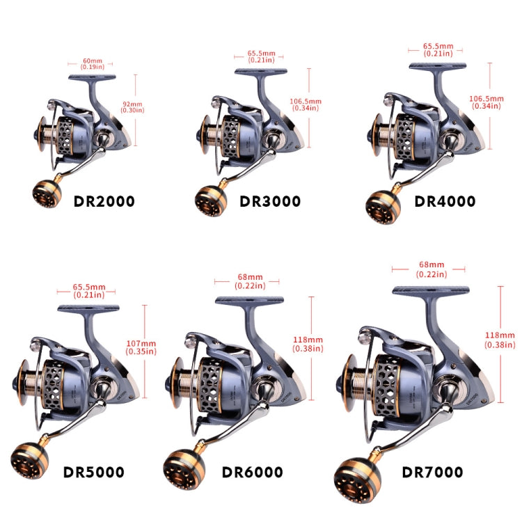 Cần câu cá PROBEROS bằng dây kim loại, mô hình: DR2000, DR3000, DR4000, DR5000, DR6000, DR7000