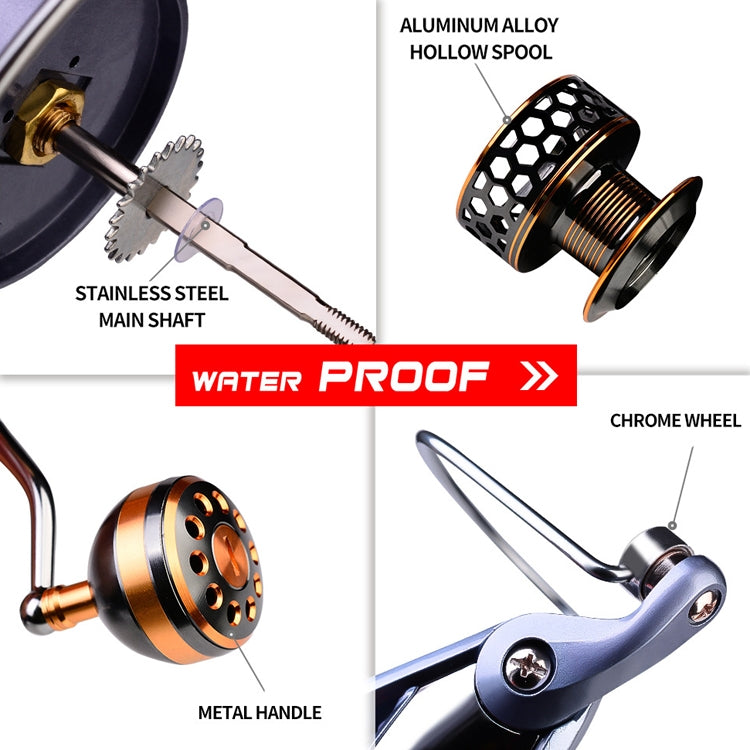 Cần câu cá PROBEROS bằng dây kim loại, mô hình: DR2000, DR3000, DR4000, DR5000, DR6000, DR7000