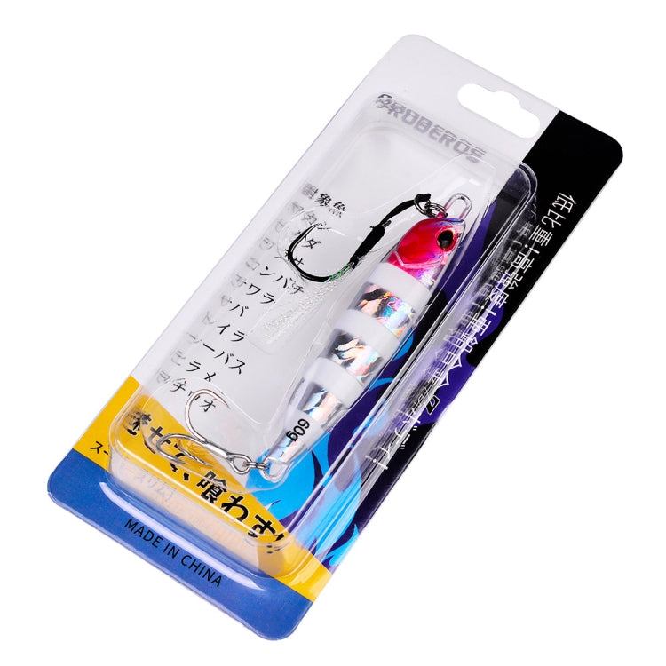 Mồi câu giả kim loại PROBEROS LF103 mô phỏng biển, 60g