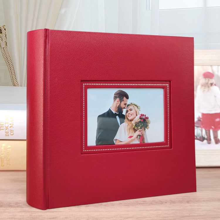 Album kỷ niệm đôi 6 inch N55060, đỏ, xanh dương, đen, trắng