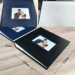 Album kỷ niệm đôi 6 inch N55060, đỏ, xanh dương, đen, trắng