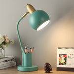 Đèn LED bảo vệ mắt bàn học sinh YY-1109 kèm giá đỡ bút, phích cắm CN, đặc điểm kỹ thuật: ba màu, không kèm bóng đèn