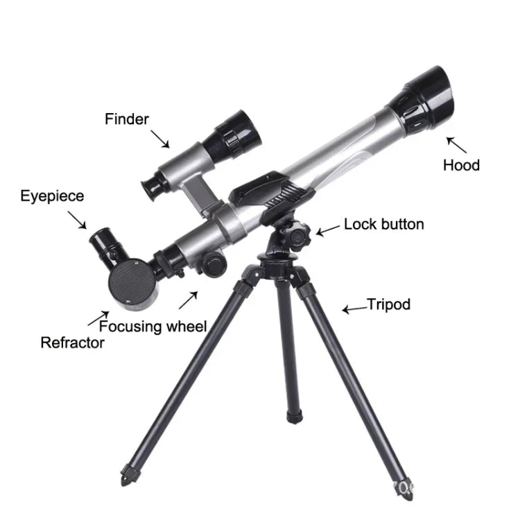 Kính thiên văn thiên văn học HD C2130 20X-40X với nhiều thị kính, C2130