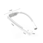 Đèn treo cổ bảo vệ mắt sinh viên, đèn đọc LED sạc USB, đèn sách, màu trắng, đen