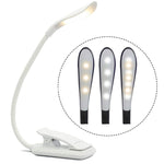 Đèn kẹp sách gấp 8027D-2 LED 7 hạt bảo vệ mắt, màu trắng, đen