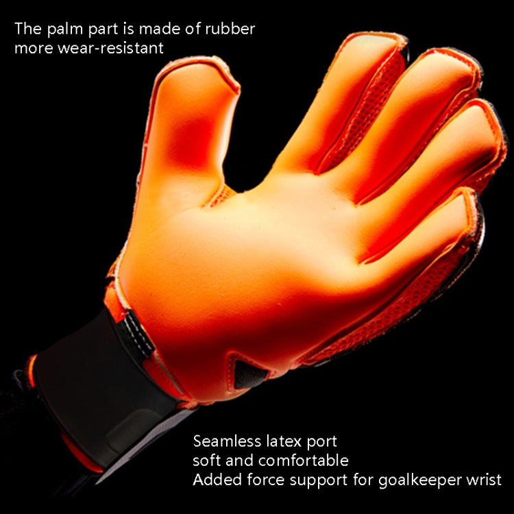 Ailsports ST5511 1 đôi găng tay bảo vệ ngón tay thủ môn dày latex, size 5, 6, 7, 8, 9, 10, 11