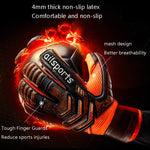 Ailsports ST5511 1 đôi găng tay bảo vệ ngón tay thủ môn dày latex, size 5, 6, 7, 8, 9, 10, 11