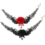 Dây chuyền ren tua rua phong cách Gothic Lolita cổ điển, Phong cách:, 1532 Đỏ, 1535, 1555, 1556, 1557