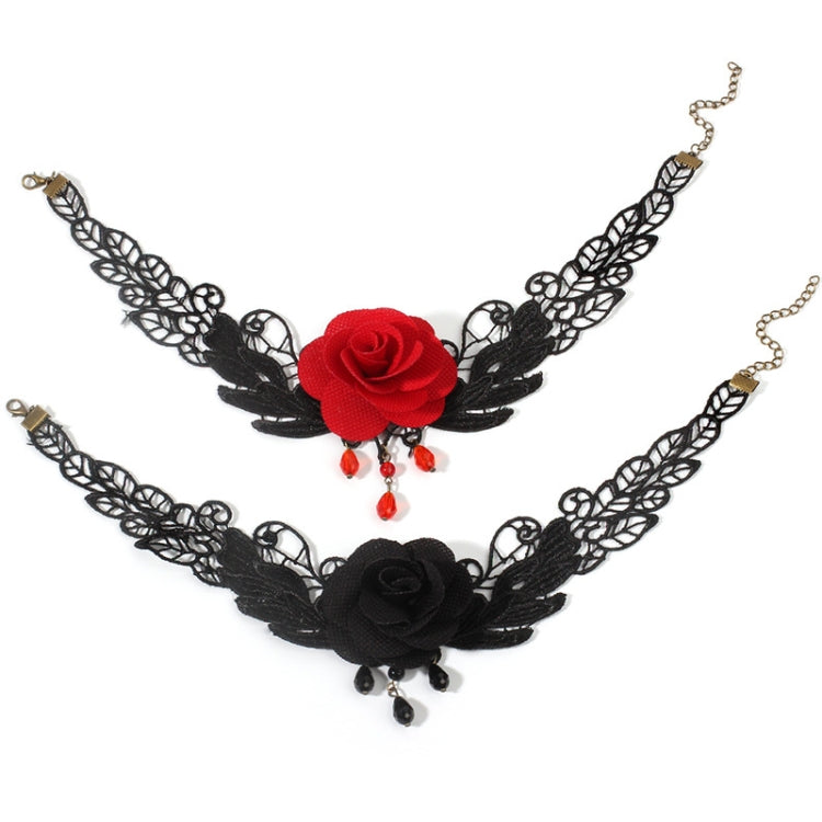 Dây chuyền ren tua rua phong cách Gothic Lolita cổ điển, Phong cách:, 1532 Đỏ, 1535, 1555, 1556, 1557