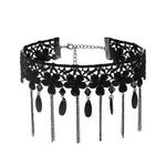 Dây chuyền ren tua rua phong cách Gothic Lolita cổ điển, Phong cách:, 1532 Đỏ, 1535, 1555, 1556, 1557