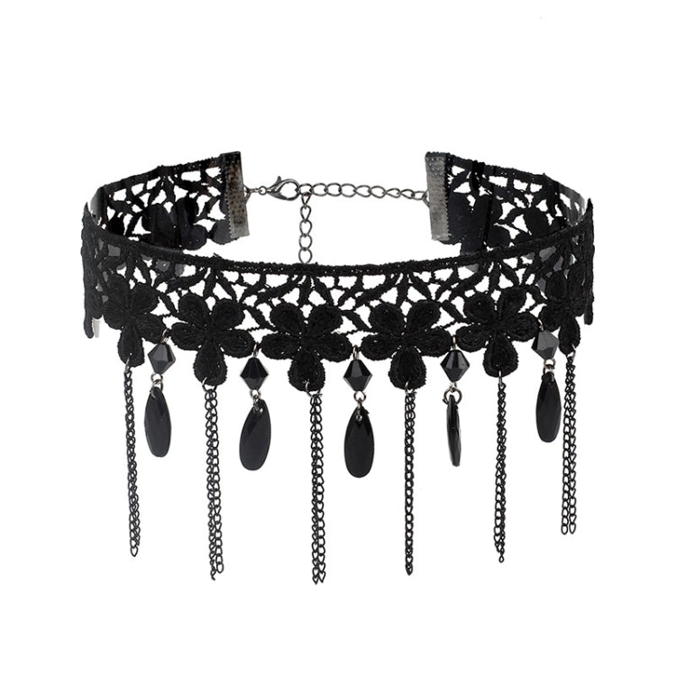 Dây chuyền ren tua rua phong cách Gothic Lolita cổ điển, Phong cách:, 1532 Đỏ, 1535, 1555, 1556, 1557