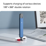 Bộ chuyển đổi từ tính USB di động, giao màu ngẫu nhiên, chức năng dữ liệu, chức năng sạc