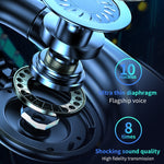 Tai nghe Bluetooth V5.2 móc tai đơn M99, Đen, Hồng, Đen+Đỏ, Đen+Xanh dương, Đen+Trắng