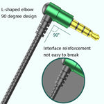 2 chiếc tai nghe có dây điều khiển kim loại TS6000 3.5mm, có mic, Trắng, Đỏ, Xanh lá, Đen