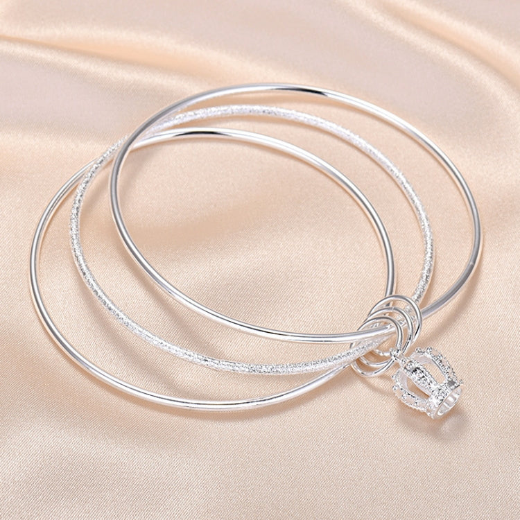 Vòng tay ba vòng kín cho nữ, Kích thước: Z104 58mm, Z104 56mm, Z104 58mm, Z104 60mm, Z104 62mm, Z103 56mm, Z103 58mm, Z103 60mm, Z103 62mm, Z102 Vella điều chỉnh được