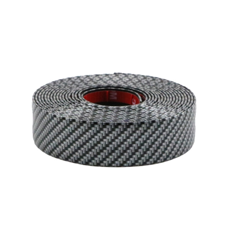 1m Car Bumper Anti-Collision Strip, Carbon Fiber Black 3cm, Carbon Fiber Black 5cm, Carbon Fiber Black 7cm, Carbon Fiber Black 10cm, Two-color Silver 3cm, Two-color Silver 5cm, Two-color Silver 7cm, Two-color Red 3cm, Two-color Red 5cm, Two-color Red 7...