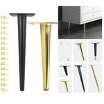 Chân đỡ đồ nội thất ống tròn hình nón LH-ZT-0001, Kiểu dáng:, Nón nghiêng cao 25cm, Nón nghiêng cao 30cm, Nón nghiêng cao 35cm, Nón nghiêng cao 38cm, Nón nghiêng cao 40cm, Nón nghiêng cao 43cm, Nón nghiêng cao 45cm