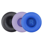 1 Pair Protein Leather Sponge Earpad For JBL T450 / Tune 600 / T500BT, Black, Light Purple, Sea Blue