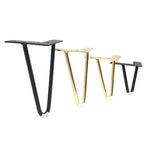 Chân đỡ đồ nội thất kim loại LH-S0006, Chiều cao:, 12cm, 15cm, 18cm, 20cm, 25cm, 30cm, 60cm