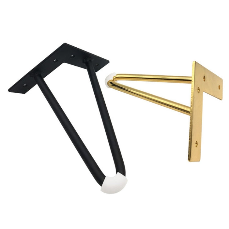 Chân đỡ đồ nội thất kim loại LH-S0006, Chiều cao:, 12cm, 15cm, 18cm, 20cm, 25cm, 30cm, 60cm