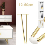 Chân đỡ đồ nội thất kim loại LH-S0006, Chiều cao:, 12cm, 15cm, 18cm, 20cm, 25cm, 30cm, 60cm