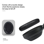2pcs PU Leather Earpads For Sony WH-1000XM4, WH-1000XM4(Black+Buckle), WH-1000XM4(Blue+Buckle)