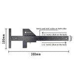 Thước Đánh Dấu Đa Năng Hợp Kim Nhôm Cho Mộc T072