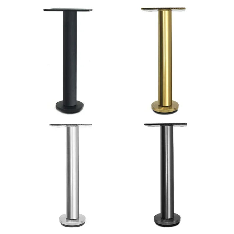Chân đồ nội thất ống tròn thép không gỉ điều chỉnh được LH-TJ003, Chiều cao:, 8cm, 10cm, 13cm, 16cm, 18cm, 21cm, 23cm, 25cm, 28cm, 30cm, 32cm, 35cm